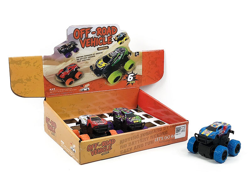 Friction Cross-country Car(12in1) toys