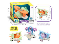 Friction Transforms Airplane(4C) toys