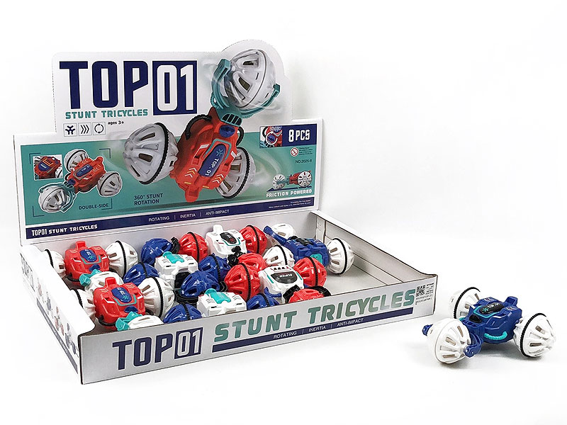 Friction Stunt Car(8in1) toys