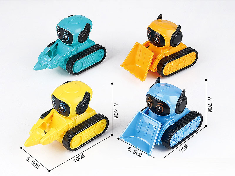 Friction Construction Truck(2S4C) toys