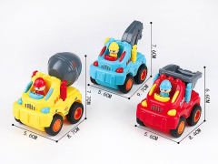 Friction Construction Truck(3S3C) toys