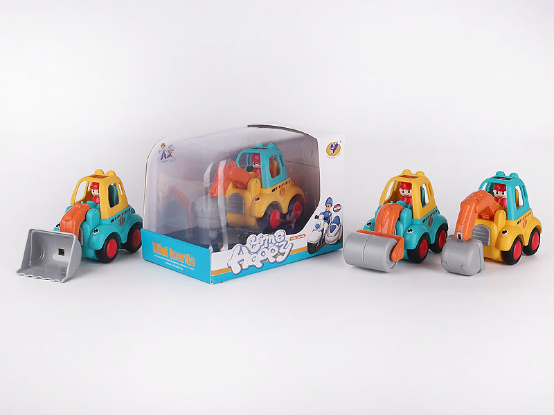 Friction Construction Truck(4S) toys