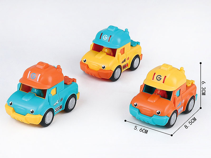 Friction Construction Truck(3C) toys