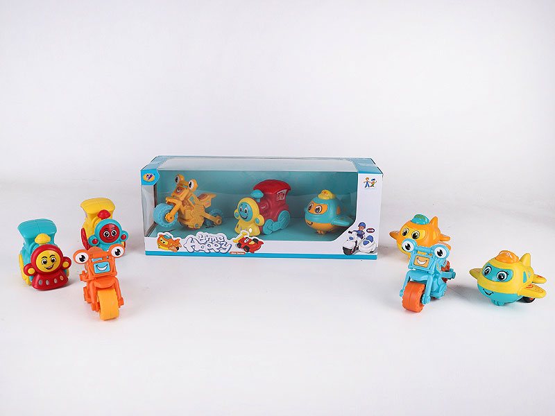 Friction Motorcycle & Friction Train & Friction Airplane toys