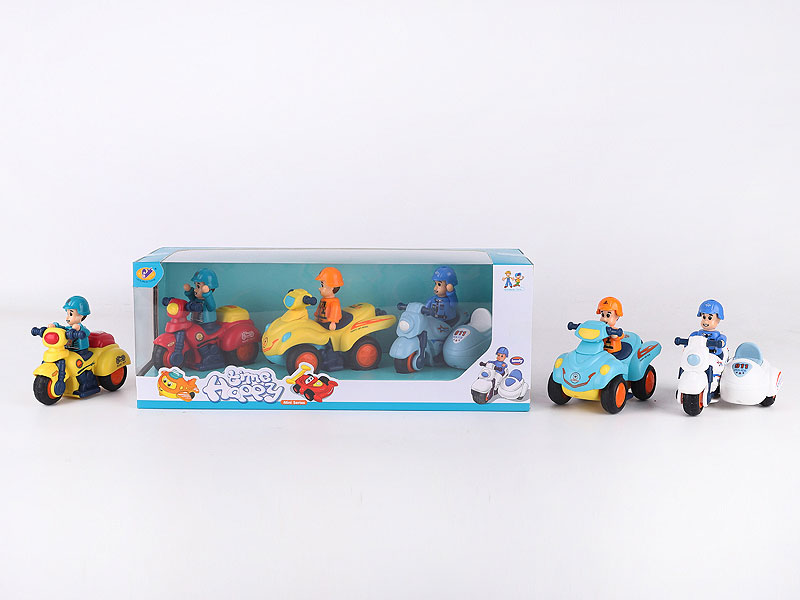 Friction Motorcycle(3in1) toys