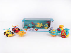 Friction Equation Car & Friction Airplane & Friction Train toys