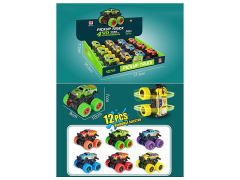 Friction Cross-country Car(12in1) toys