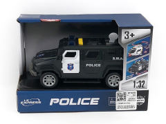 1:32 Friction Cross-country Police Car W/L_S toys