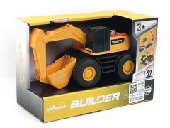 1:32 Friction Excavating Machinery W/L_S toys