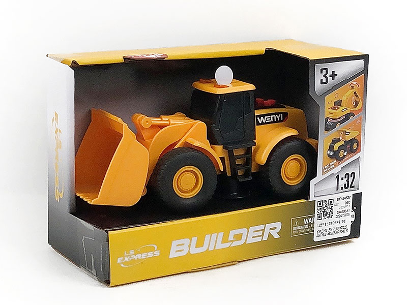 1:32 Friction Construction Truck W/L_S toys
