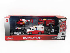 1:32Friction Rescue Car W/L_S(5in1) toys