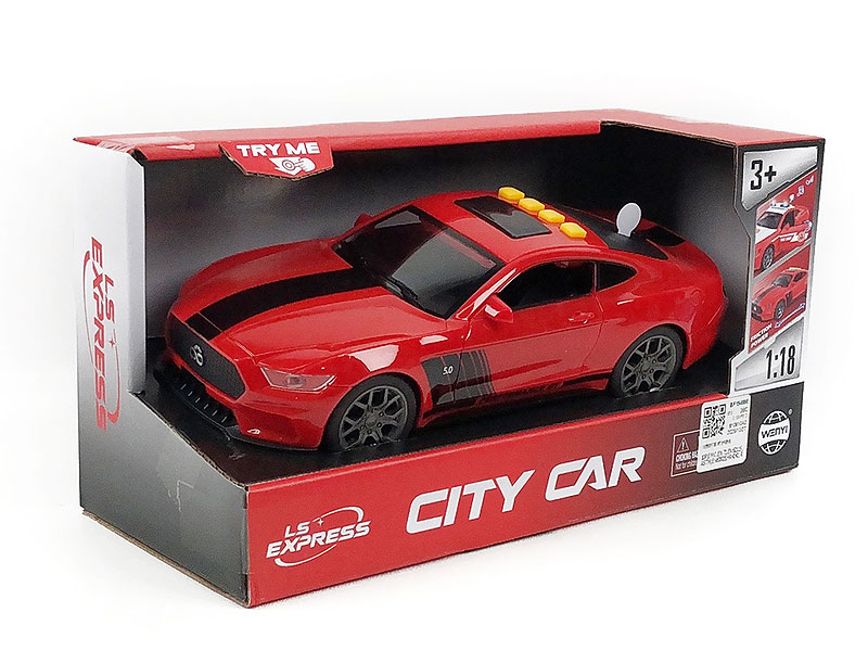 1:18 Friction Sports Car W/L_S toys