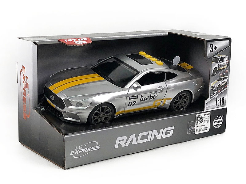 1:18 Friction Sports Car W/L_S toys
