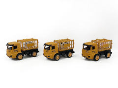 惯性拖头车载牛马羊（3款）