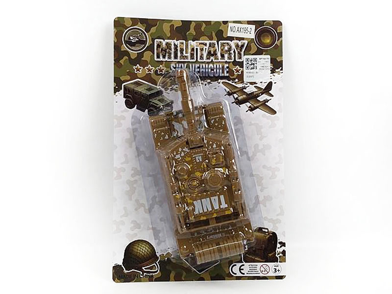 Friction Press Tank(3C) toys