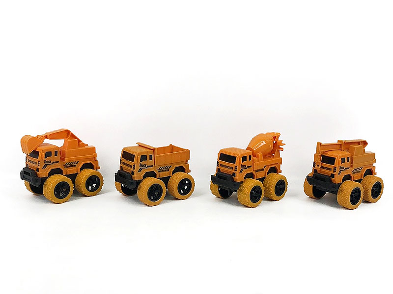 Friction Construction Truck(4S) toys