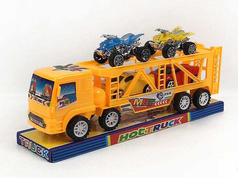 Friction Double Deck Trailer toys