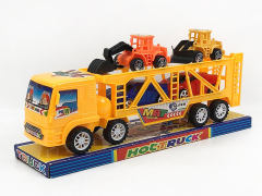 Friction Double Deck Trailer toys