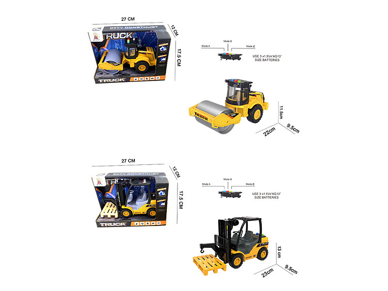 Friction Construction Truck W/L_S(2S) toys