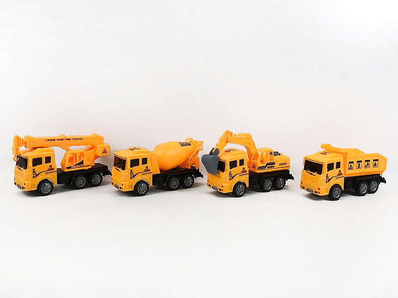 Friction Construction Truck(4S) toys
