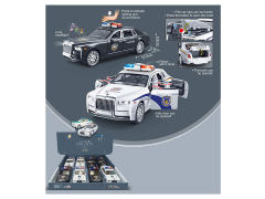 惯性豪华警务车带灯光声音（8只庄）