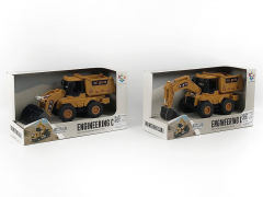 Die Cast Construction Truck Friction(2S) toys
