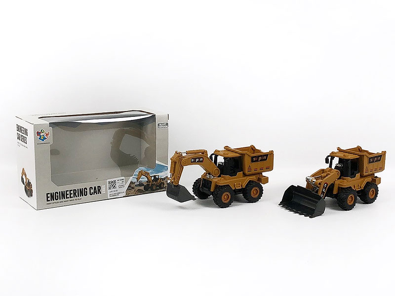 Die Cast Construction Truck Friction(2S) toys