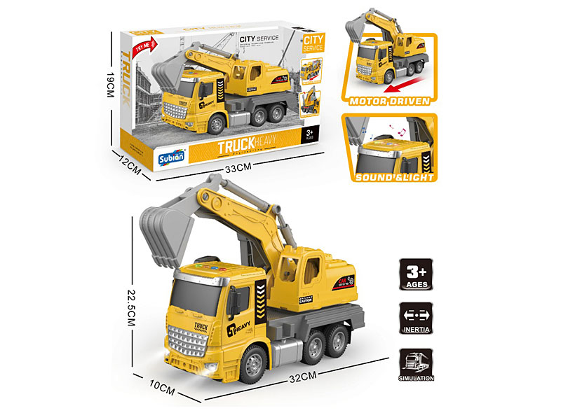Friction Excavating Machinery W/L_M toys