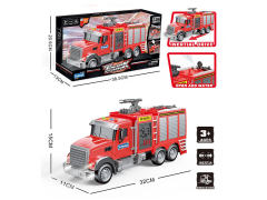 1:14 Friction Fire Engine W/L_M toys