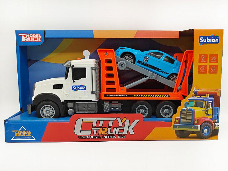 1:14 Friction Rescue Car W/L_M toys