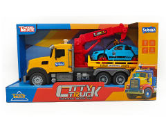 1:14 Friction Rescue Crane W/L_M toys