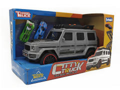 Friction Orbit Press Car W/L_M toys
