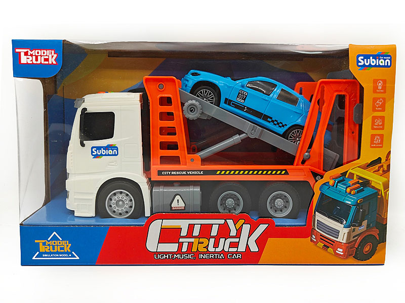 1:14 Friction Rescue Car W/L_M toys