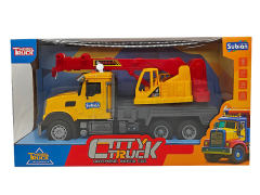 1:14 Friction Construction Truck W/L_M toys