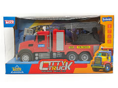 1:14 Friction Fire Engine W/L_M toys