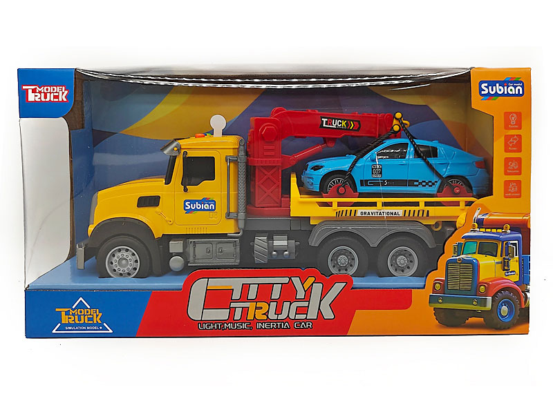1:14 Friction Construction Truck W/L_M toys
