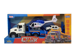 1:14美式惯性特警运输车带灯光/音乐