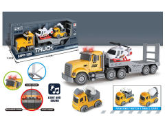 惯性工程平板拖车带灯光声音