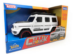 白色大G惯性车带灯光/音乐