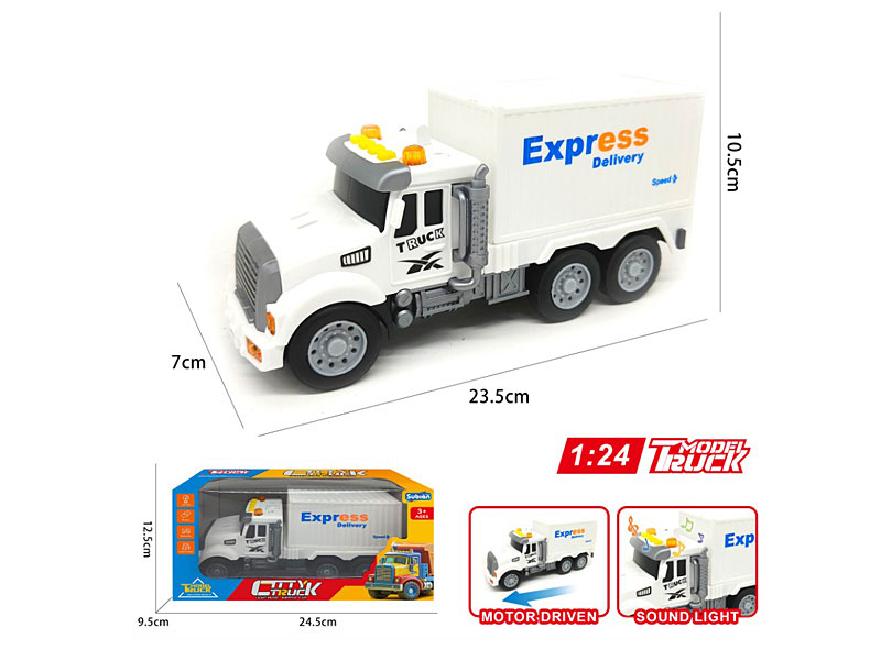 1:24 Friction Express Car W/L_M toys