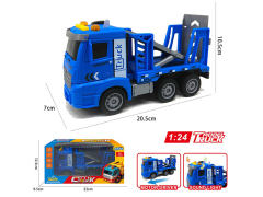 1:24欧式惯性城市车栏带灯光/音乐