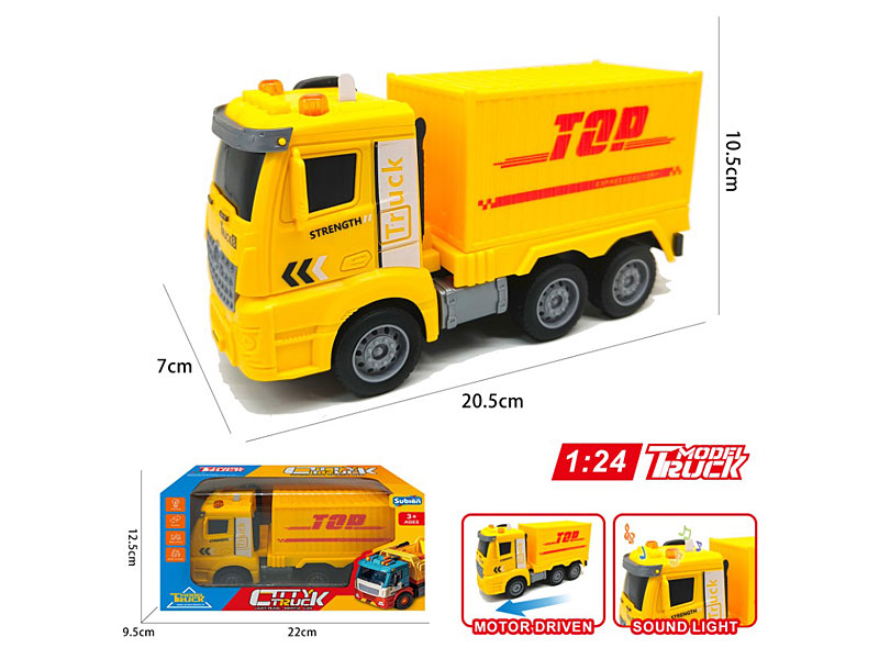 1:24 Friction Express Car W/L_M toys