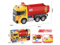 1:14惯性运输车带灯光/音乐(包电)