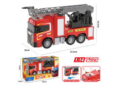 1:14惯性消防车带灯光音乐(包电)