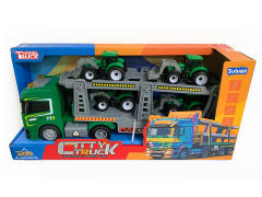 1:14欧式惯性拖车带灯光/音乐(包电)