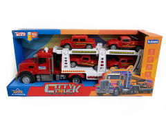 1:14美式惯性拖车带灯光/音乐(包电)