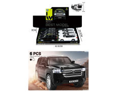 Friction Car W/L_S(6in1) toys