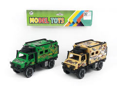 Friction Military Car(2in1) toys
