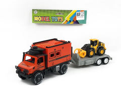 Friction Truck Tow Construction Truck(2C) toys