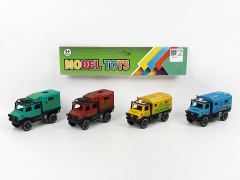 Friction Ambulance(4in1) toys